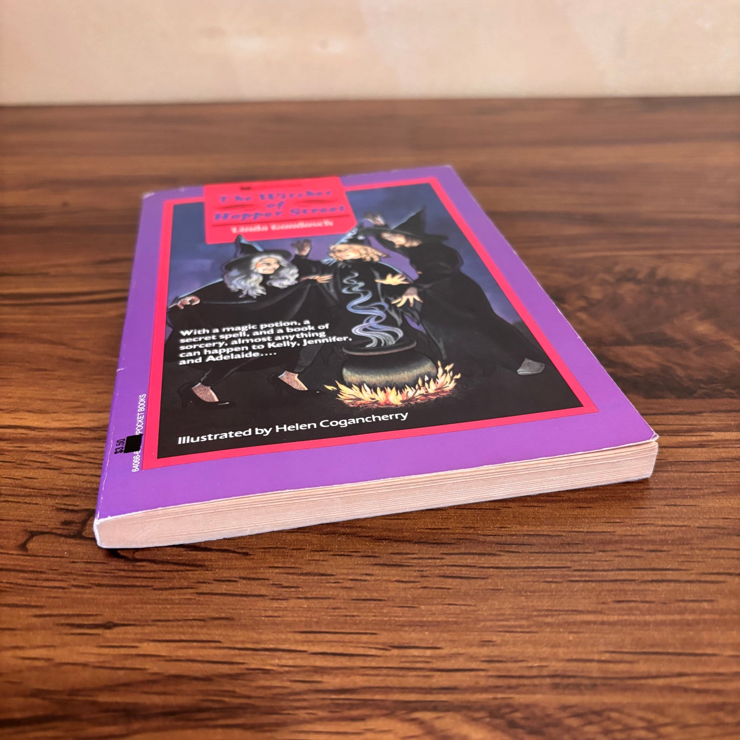 The Witches of Hopper Street by Linda Gondosch (1988) Minstrel Halloween Chapter Book