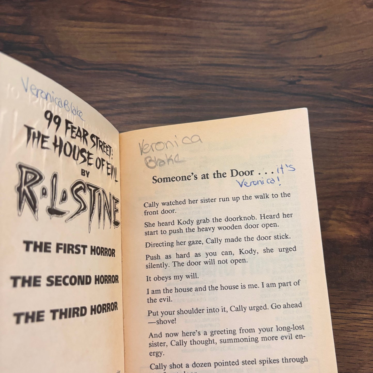 99 Fear Street: The House of Evil Trilogy – The First, Second & Third Horror by R.L. Stine (1994 Paperbacks)