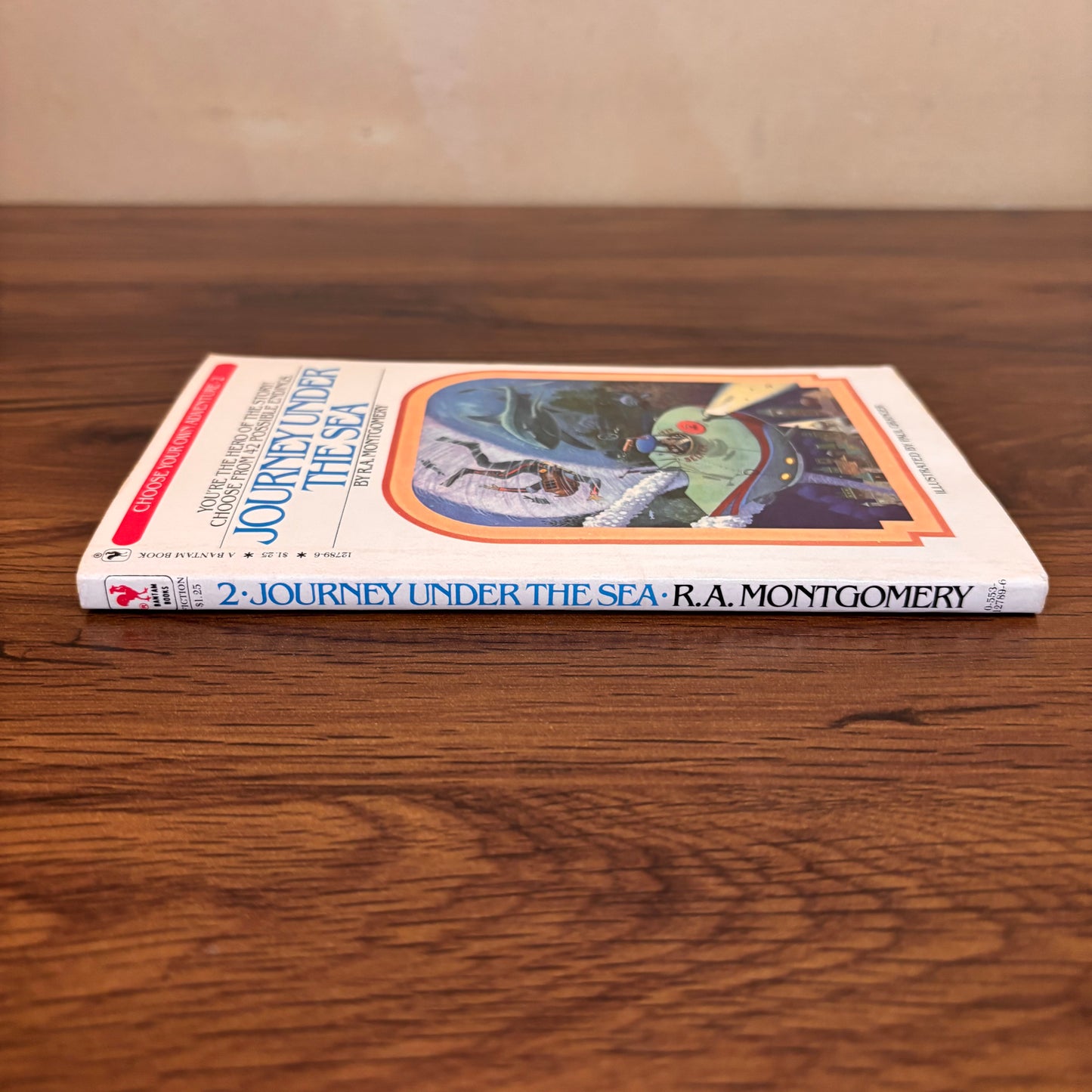 Journey Under the Sea by R.A. Montgomery - 1979 Bantam CYOA Book #2