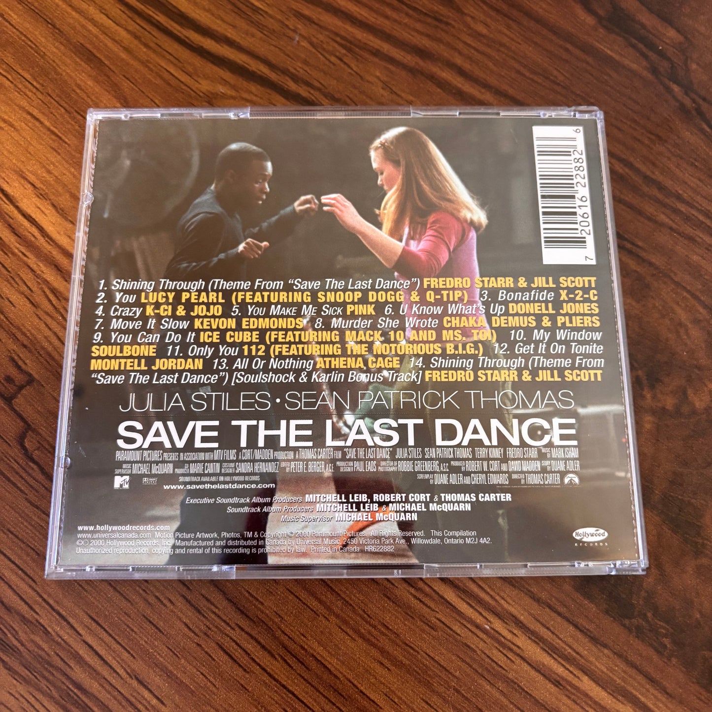 Save the Last Dance Soundtrack CD (2000) - Movie Music Album