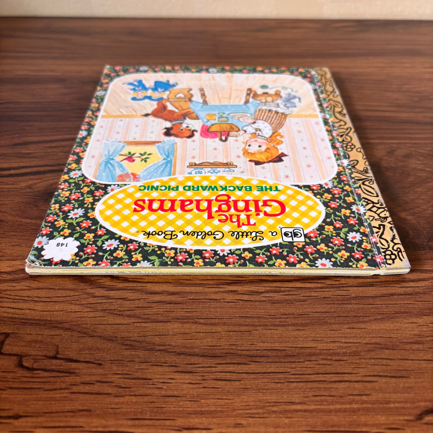 The Ginghams: The Backward Picnic by Joan Chase Bowden (1976) | Little Golden Book