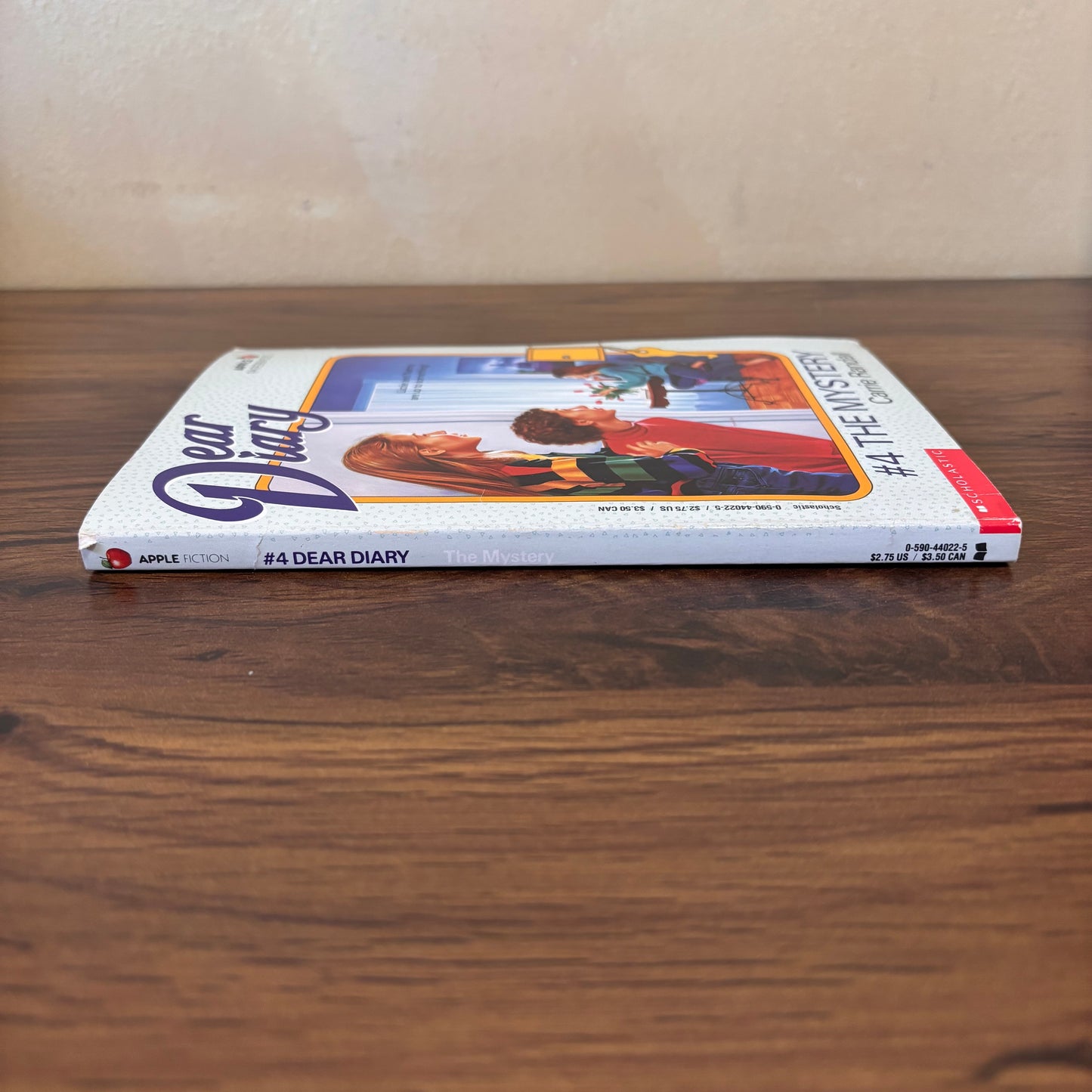 Dear Diary #4: The Mystery by Carrie Randall (1991 Apple Paperback – Scholastic)