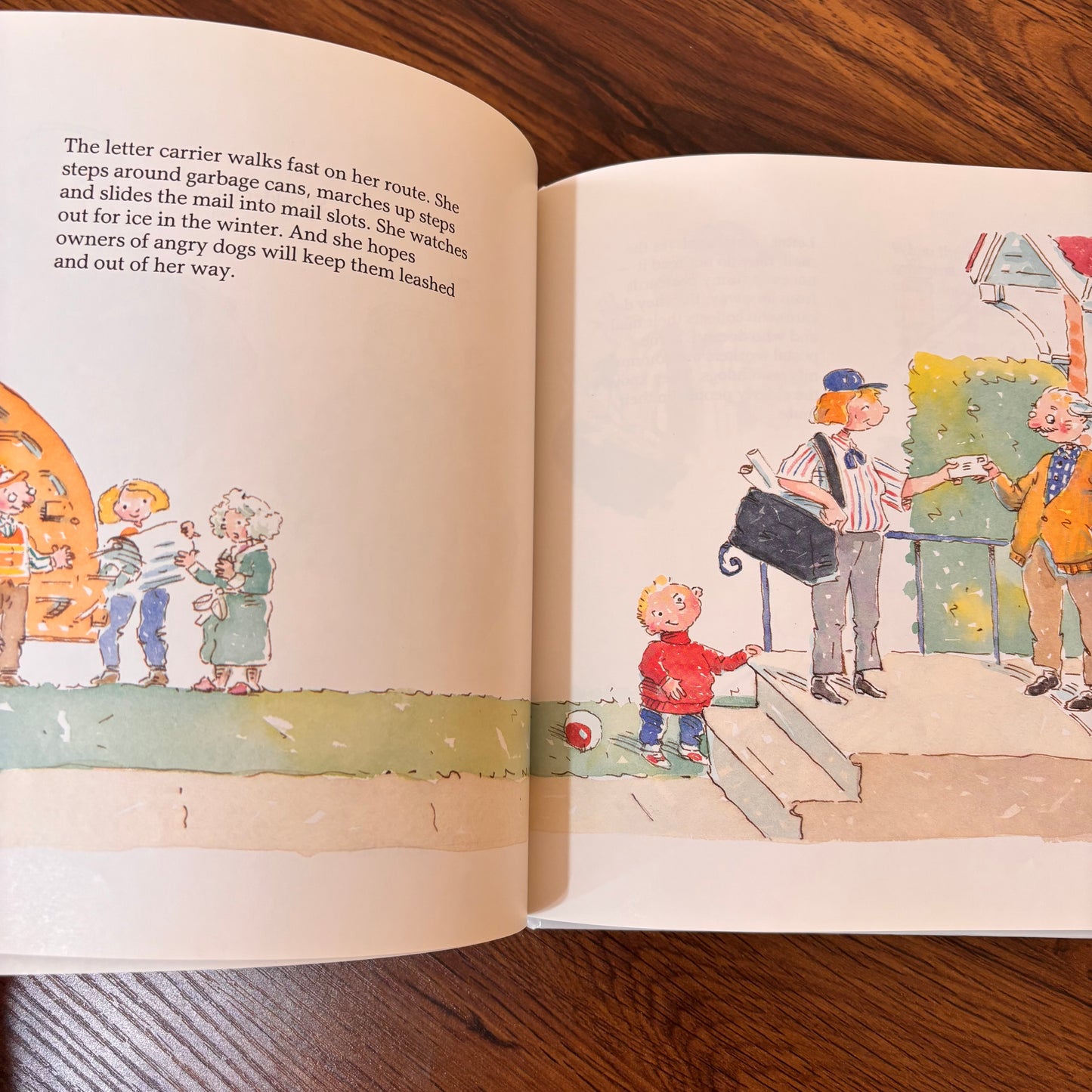 Canadian Postal Workers Paulette Bourgeois, Kim LaFave Kids Can Press 1992 Hardcover