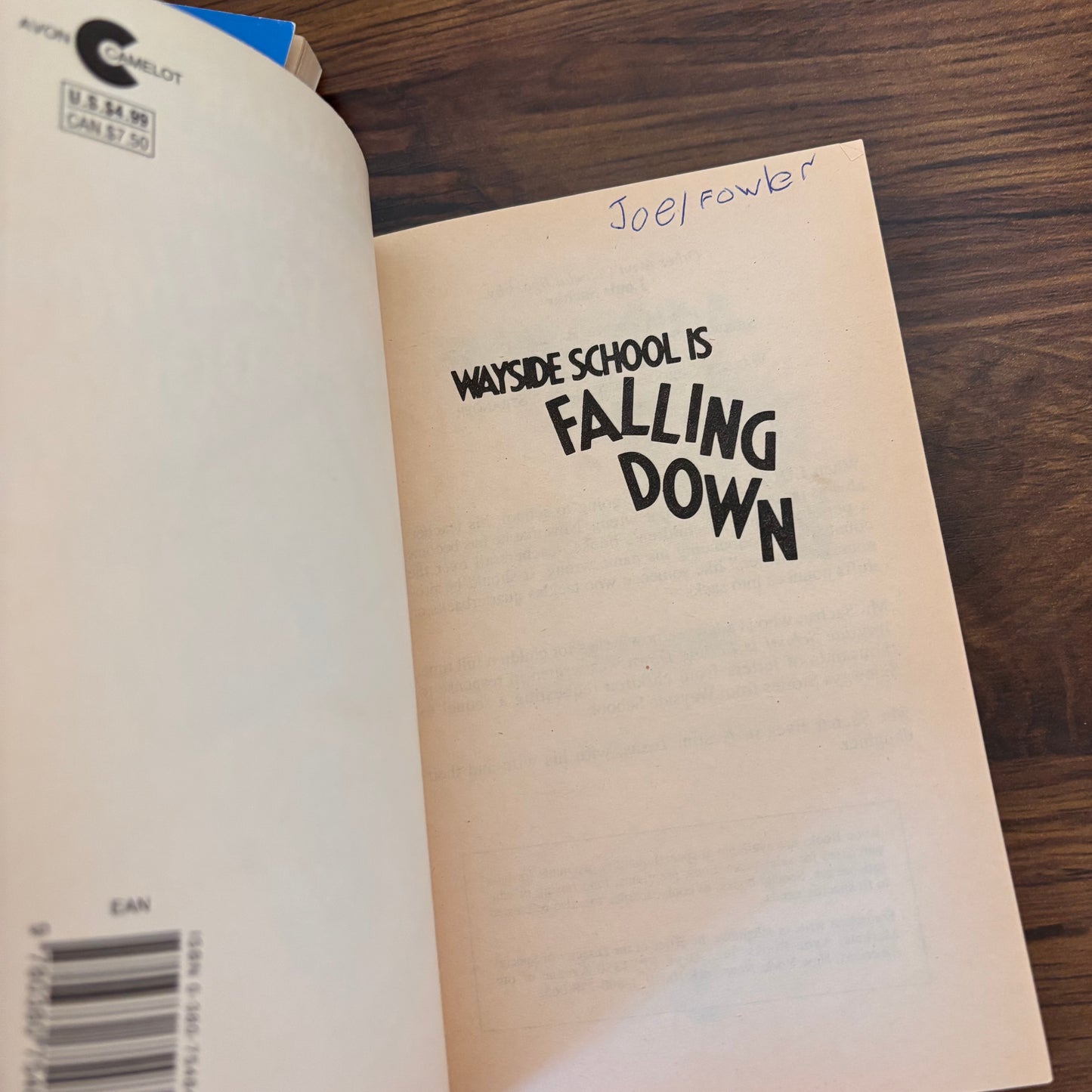 Wayside School Book Bundle - Sideways Stories, Falling Down, & Sideways Arithmetic by Louis Sachar (Scholastic Paperbacks)