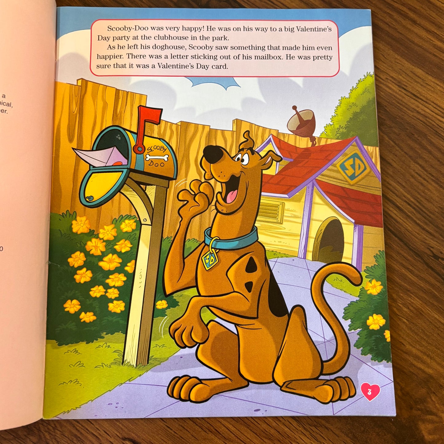 Scooby-Doo and the Secret Admirer by Jesse Leon McCann (2003 Scholastic Softcover)