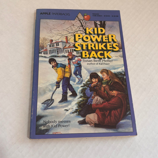 Kid Power Strikes Back Susan Beth Pfeffer Apple Paperbacks 1987