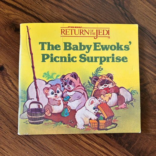 The Baby Ewoks Picnic Surprise Mini Book - 1984 Star Wars Return of the Jedi with adorable Ewok adventures and vintage 80s charm in a fun-sized miniature format