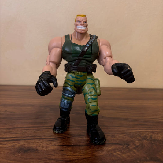Small Soldiers Brick Bazooka action figure 6” (1998 Hasbro), collectible military toy, detailed design, perfect for fans of Small Soldiers movie and 90s action figures, great addition to any toy collection.