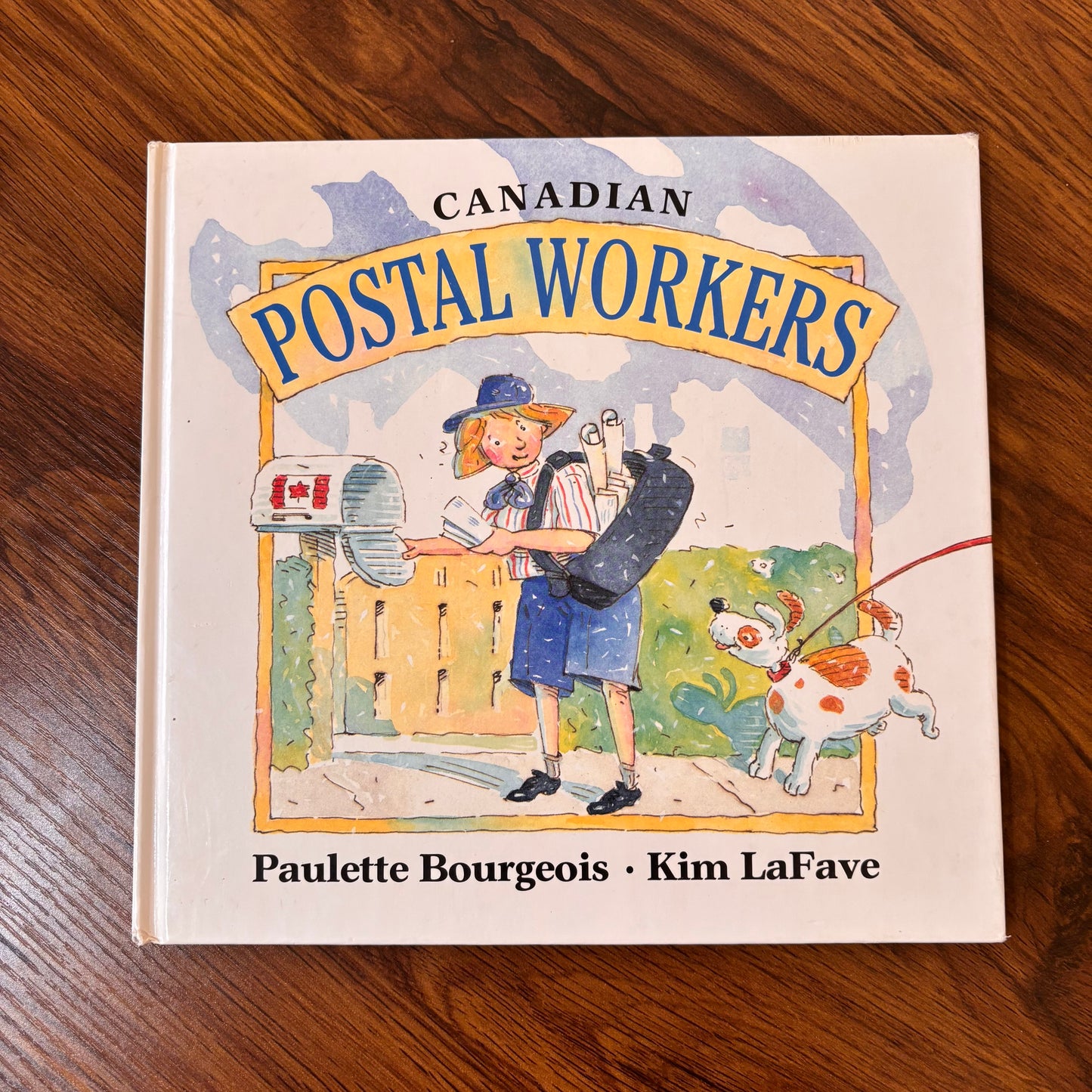 Canadian Postal Workers by Paulette Bourgeois 1992 Hardcover - A charming children's book showcasing the life of Canadian postal workers. Illustrated by Kim LaFave.