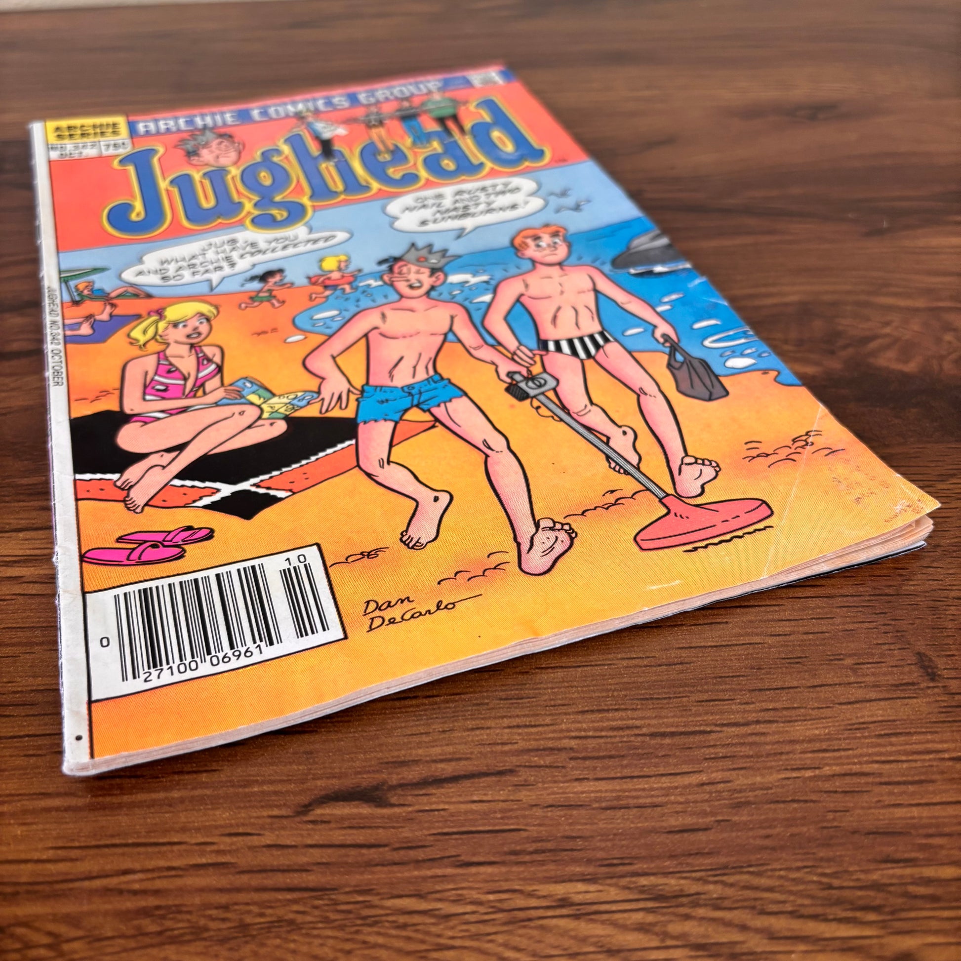 Jughead No. 342 from October 1985 in the Archie Comics series, a vintage comic issue for collectors searching by character, issue number, date, and classic Riverdale title.