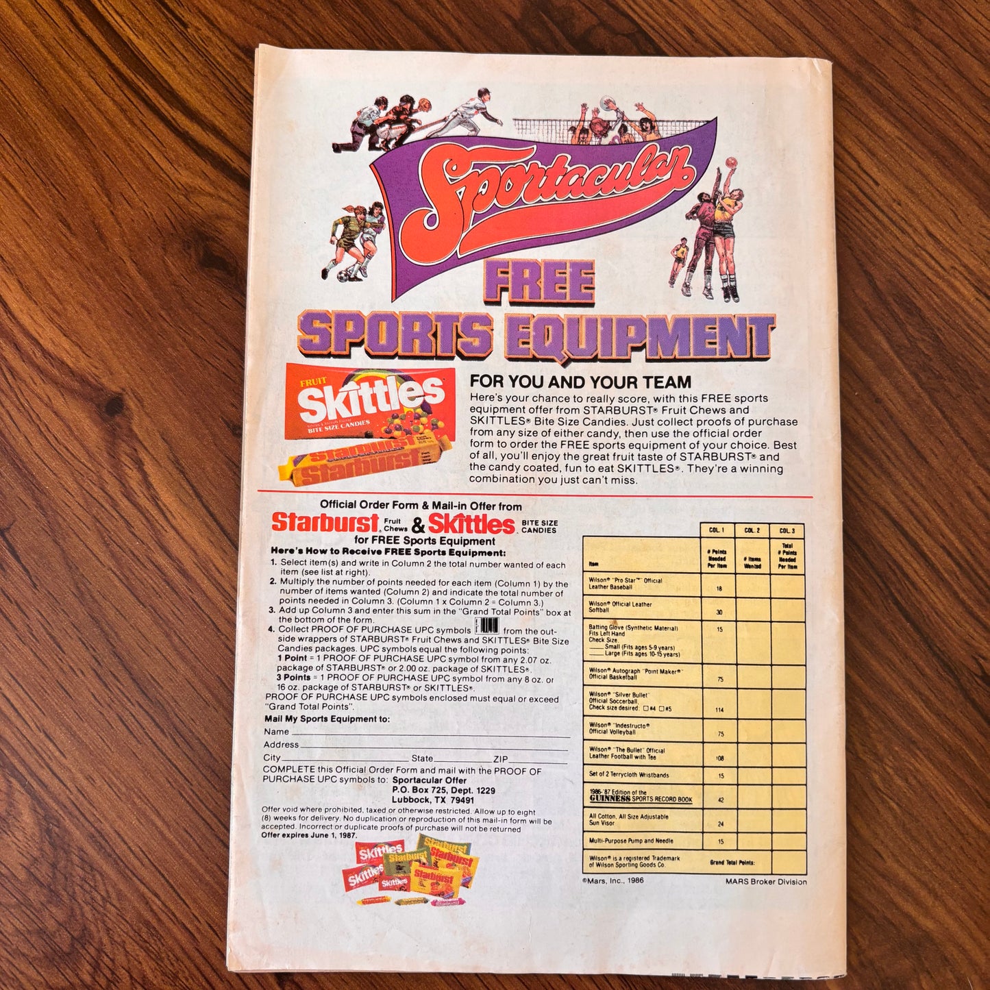 Jughead October 1986 vintage comic book featuring a campsite gag, mountain background, tent, sleeping bag, and classic Archie-style outdoor humor.
