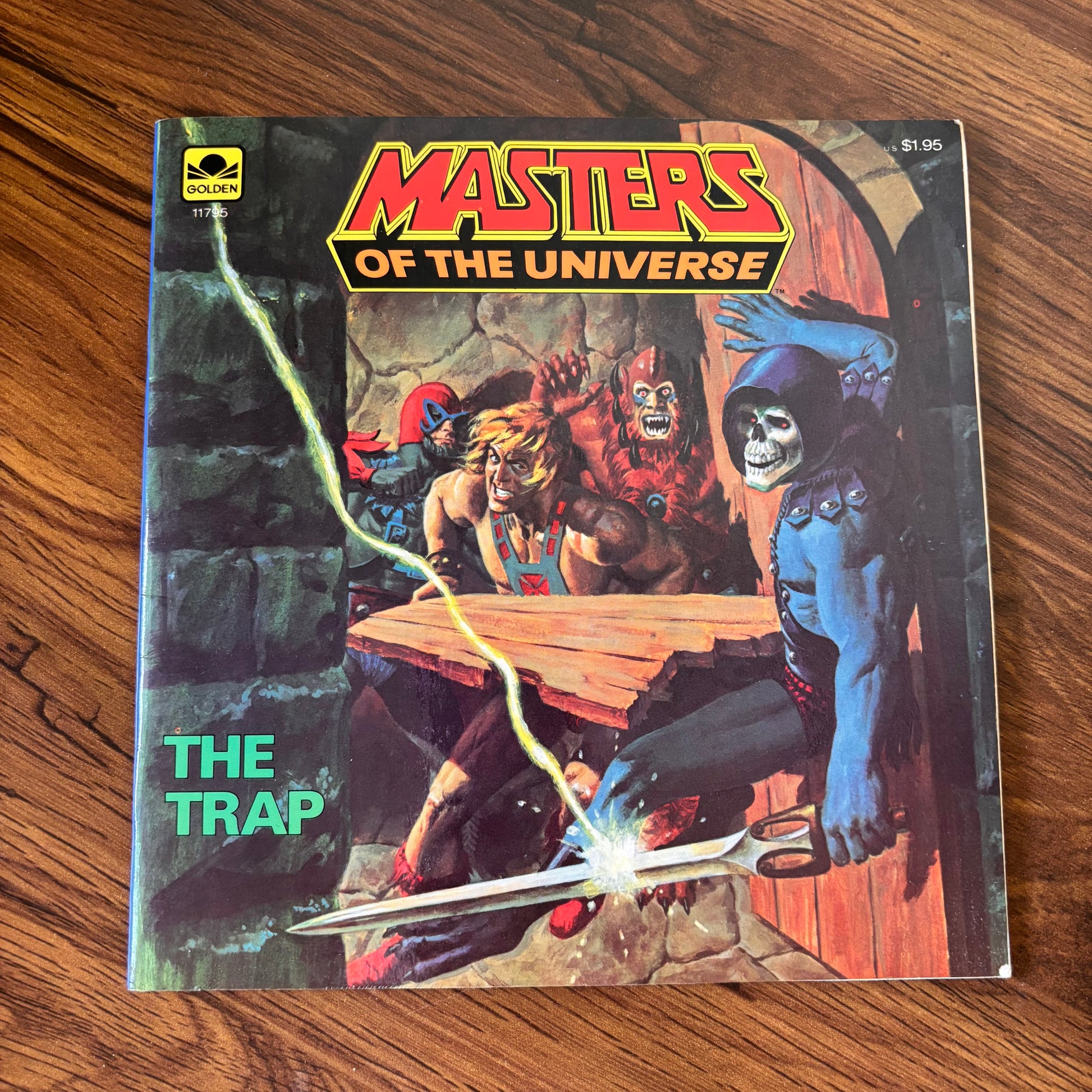 The Trap by W.B. DuBay - 1983 Masters of the Universe storybook with He-Man facing off against Skeletor in a high-stakes adventure full of action and suspense!