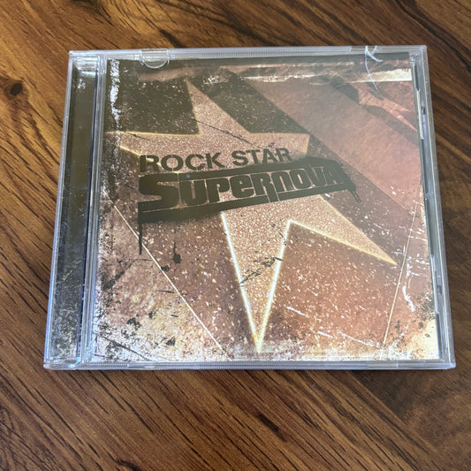 Rock Star: Supernova CD (2006), featuring Tommy Lee, Jason Newsted, Gilby Clarke, and Lukas Rossi from the wild reality show band experiment. A blast of mid-2000s rock chaos and TV-fueled drama. omgihadthat.com