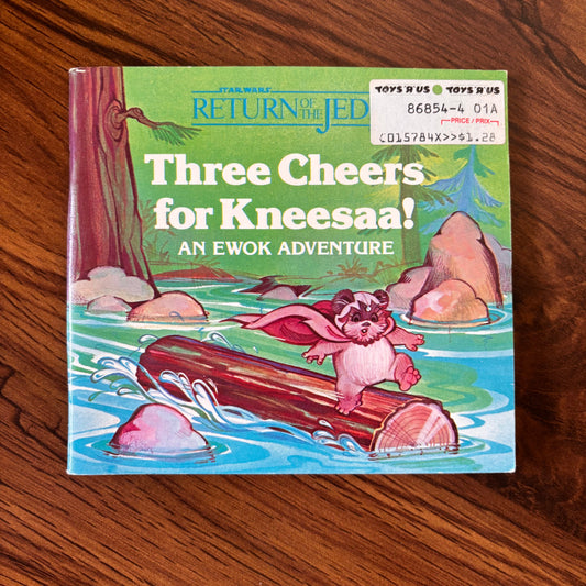 Three Cheers for Kneesa: An Ewok Adventure Mini Book - 1984 Star Wars Return of the Jedi with the charming Ewok characters in an adorable mini format full of fun and friendship